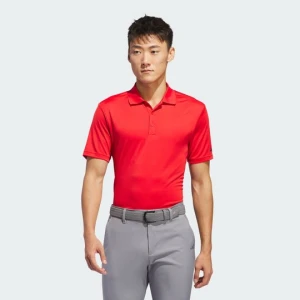 Koszulka polo Core adidas Performance Primegreen Collegiate Red