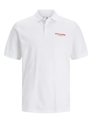 Jack & Jones Koszulka polo "Cosnorkle" w kolorze białym rozmiar: S