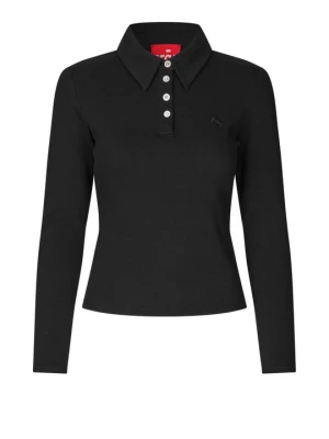 Koszulka polo Cras czarny
