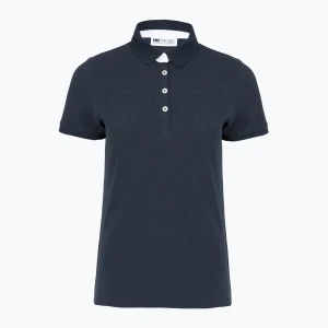 Koszulka polo damska Helly Hansen Crew Polo Pique navy