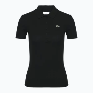 Koszulka polo damska Lacoste DF5377 black