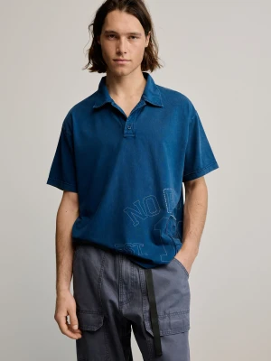 Koszulka polo detal Desigual