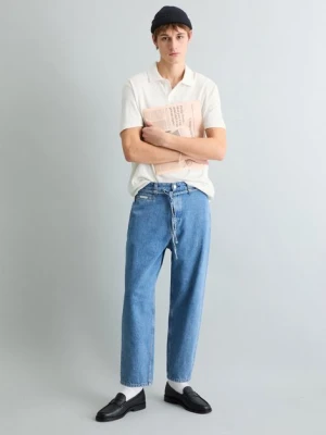 Koszulka polo DfC slub jersey regular Marc O'Polo