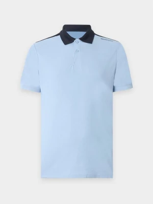 Koszulka polo Didriksons niebieski