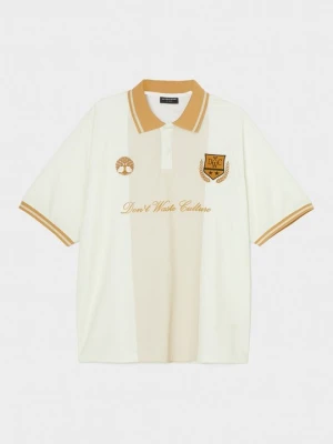 Koszulka polo Don't Waste Culture żółty