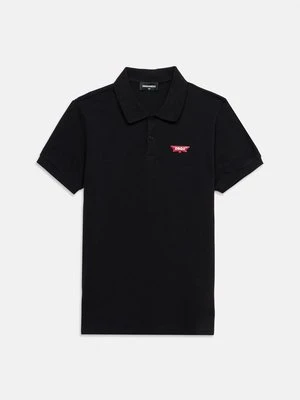 Koszulka polo Dsquared2 czarny