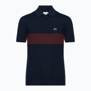 Koszulka polo dziecięca Lacoste PJ2479 navy blue-expresso