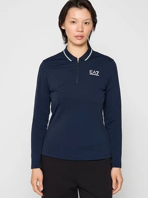 Koszulka polo EA7 Emporio Armani niebieski