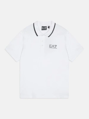 Koszulka polo EA7 Emporio Armani biały