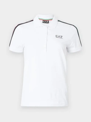 Koszulka polo EA7 Emporio Armani biały
