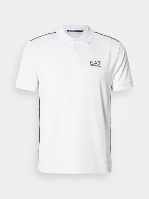 Koszulka polo EA7 Emporio Armani biały
