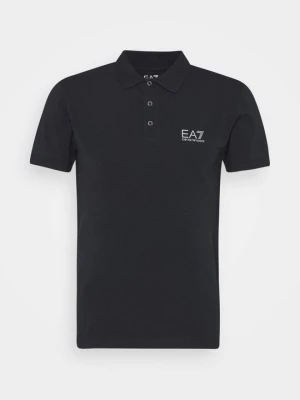Koszulka polo EA7 Emporio Armani granatowy
