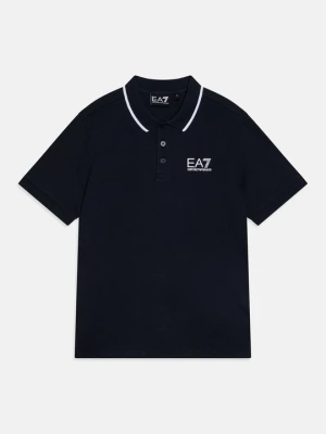 Koszulka polo EA7 Emporio Armani niebieski
