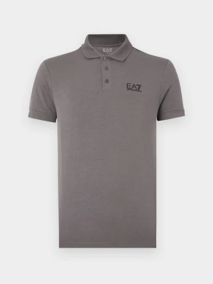 Koszulka polo EA7 Emporio Armani szary