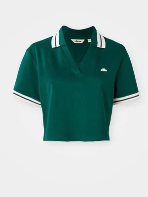 Koszulka polo Ellesse ciemnozielony