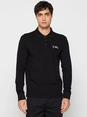 Koszulka polo Emporio Armani czarny