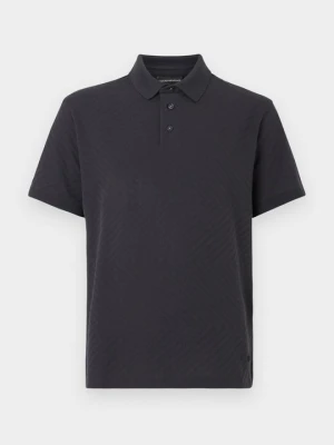 Koszulka polo Emporio Armani czarny