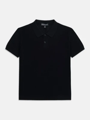 Koszulka polo Emporio Armani granatowy