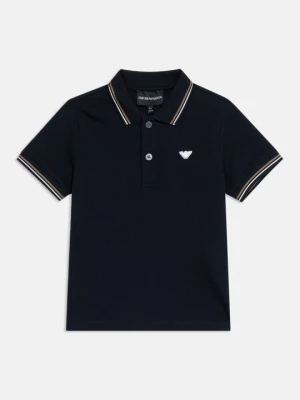 Koszulka polo Emporio Armani granatowy