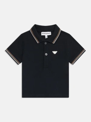 Koszulka polo Emporio Armani granatowy