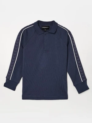 Koszulka polo Emporio Armani jasnoniebieski