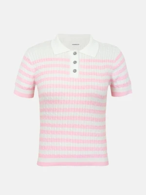Koszulka polo Even&Odd By Zalando różowy