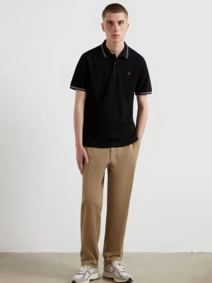 Koszulka polo Farah czarny