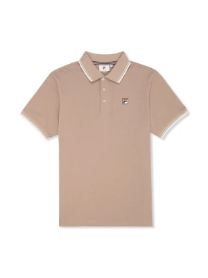 Koszulka polo Fila brązowy