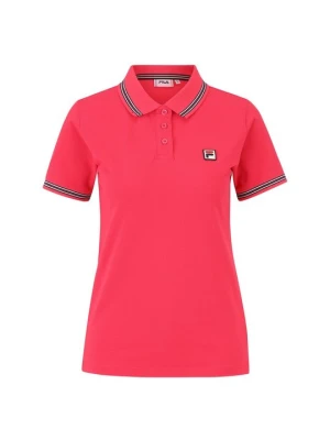 Koszulka polo Fila różowy