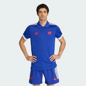 Koszulka polo France Rugby Home Supporters Adidas