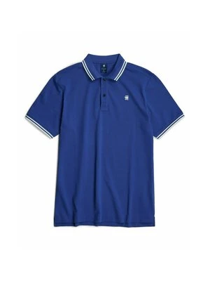 Koszulka polo G-Star niebieski