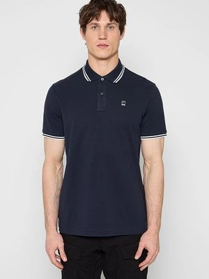 Koszulka polo G-Star ciemnoniebieski