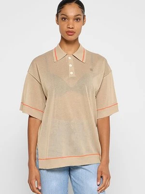 Koszulka polo G-Star beżowy