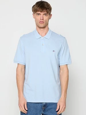 Koszulka polo Gant granatowy