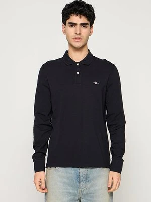 Koszulka polo Gant czarny