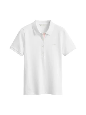 Koszulka polo Gant biały