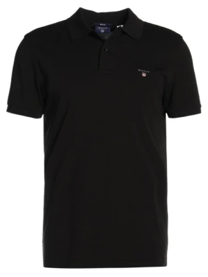 Koszulka polo Gant czarny