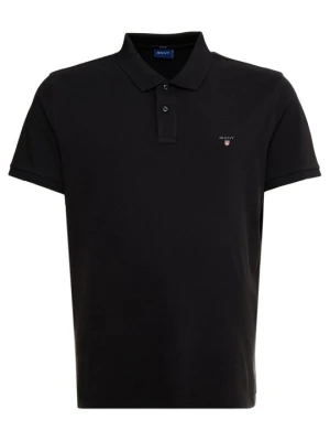 Koszulka polo Gant czarny
