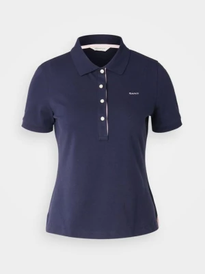 Koszulka polo Gant granatowy
