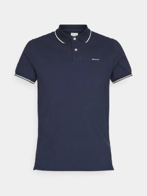 Koszulka polo Gant granatowy