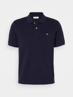 Koszulka polo Gant granatowy