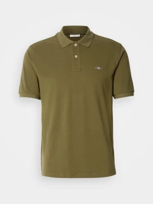 Koszulka polo Gant khaki