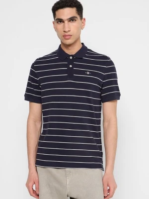 Koszulka polo Gant niebieski