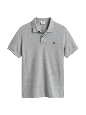 Koszulka polo Gant szary
