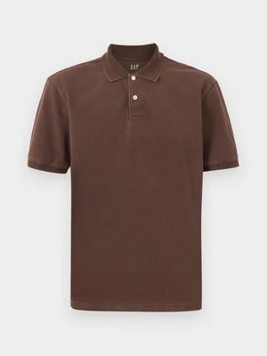 Koszulka polo GAP brązowy