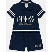Koszulka polo Guess granatowy