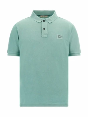 Koszulka polo Guess zielony