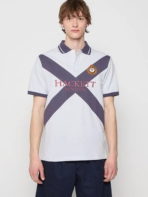 Koszulka polo Hackett London niebieski