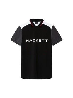 Koszulka polo Hackett London czarny