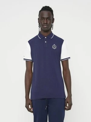 Koszulka polo Hackett London niebieski
